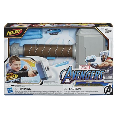 Nerf - Los Vengadores - Lanzador Power Moves Thor