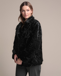 Woman Plus El Corte Inglés - Abrigo De Mujer Talla Grande Con Pelo  Sintético Negro a un precio más barato - Shoptize