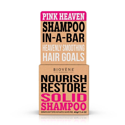 Nourish Restore Solid Shampoo Pink Heaven