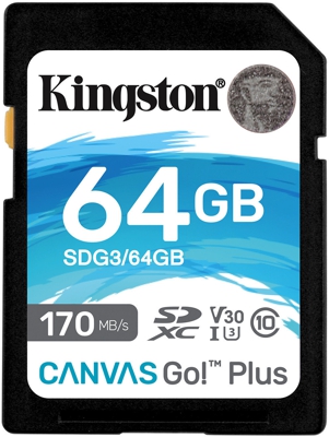 Canvas Go! Plus 64 GB SDXC, Tarjeta de memoria