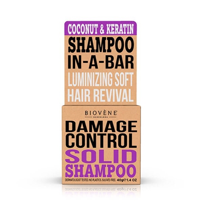 Damage Control Solid Shampoo Coconut & Keratin