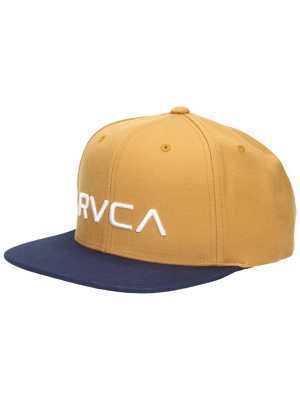 RVCA Twill Snapback Cap azul