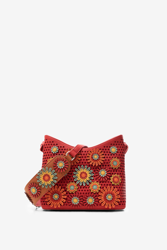 Bolso troquelado con flores - RED - U características