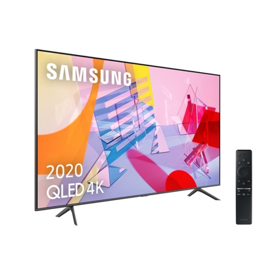 Samsung - TV QLED 4K UHD 163 Cm (65") QE65Q60T Con Inteligencia Artificial 4K Y SMART TV