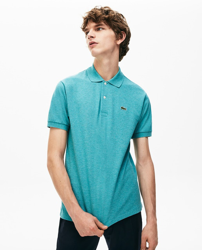 Lacoste - Polo Piqué De Hombre Classic Azul De Manga Corta características