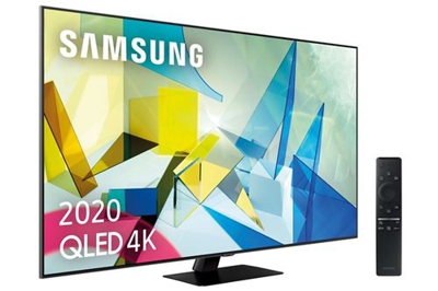 Samsung - TV QLED 4K UHD 189cm (75") QE75Q80T Con Inteligencia Artificial 4K, HDR 1500 Y SMART TV