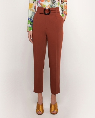 Mirto - Pantalón De Mujer Tiro Alto