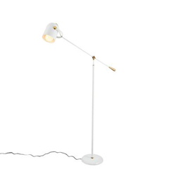 Lámpara de Pie Homemania Ronya Blanco, 30x124x180 cm precio