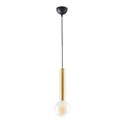 Lámpara de Suspensión Homemania Tubo Oro, 16x16x120 cm en oferta