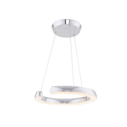 Lámpara de Suspensión Homemania Ring Cromo, 85x85x50 cm características