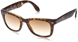 Ray-Ban Folding Wayfarer Gafas de sol, Light Havana, 51 para Hombre precio