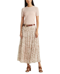 Lauren Ralph Lauren - Falda Larga Con Estampado De Flores en oferta