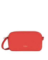 Furla - Bandolera Mini De Mujer Block De Piel En Rojo Con Cremallera precio