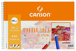 Gvarro Canson 200408061- Bloc A4, 20 Hojas, 130 gr en oferta