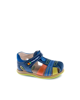 Pablosky - Sandalias De Bebé Niño En Color Azul De Piel