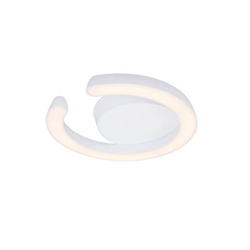 Lámpara de Techo Homemania Ring Blanco, 35x35x7 cm en oferta