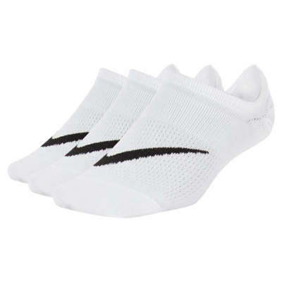 Nike Everyday Calcetines invisibles ligeros (3 pares) - Niño/a - Blanco