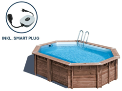 Gre Piscina Sunbay ovalada Bambú 535 x 335 cm en oferta