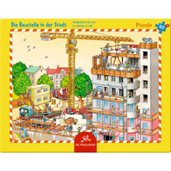 COPPENRATH Puzzle de marcos - La obra en la ciudad, 40 piezas características