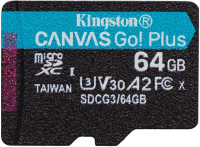 Canvas Go! Plus memoria flash 64 GB MicroSD Clase 10 UHS-I, Tarjeta de memoria