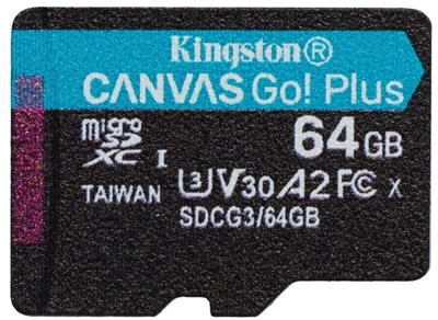 Canvas Go! Plus memoria flash 64 GB MicroSD Clase 10 UHS-I, Tarjeta de memoria
