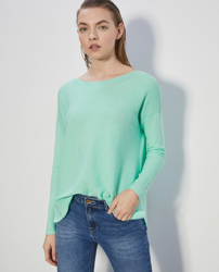 Compra Sfera - Jersey Liso De Mujer Cuello Barco al mejor precio - Shoptize