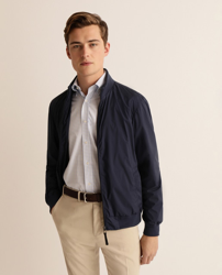 Mirto - Cazadora Bomber De Hombre En Arena Con Cremallera características