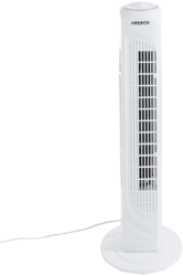 Arebos Tower Fan 50W white características