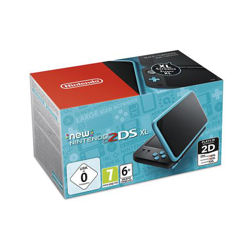 New Nintendo 2DS XL Negro y Turquesa características