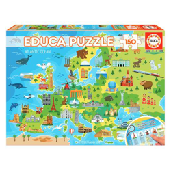 Educa Borrás - Mapa de Europa Puzzle 150 Piezas precio
