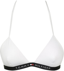 Tommy Hilfiger - Top De Bikini Triángulo En Blanco en oferta
