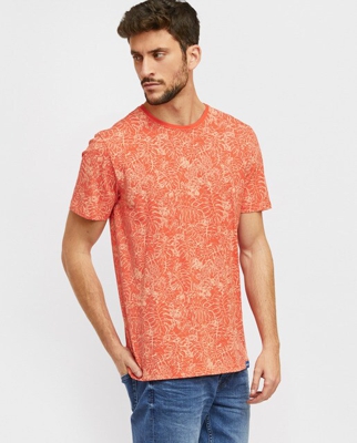Only & Sons - Camiseta De Hombre Coral De Manga Corta