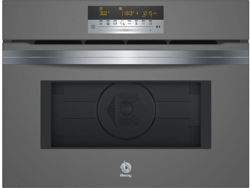 Balay - Horno Compacto Serie Cristal 3CW5179A0 Con Microondas Cristal gris antracita características