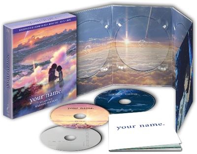 Your Name Ed Limitada Coleccionista - Blu-ray + Blu-ray Extras + B.S.O. + Libro