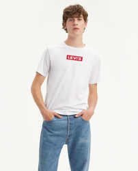 Levi's - Camiseta De Hombre Blanca De Manga Corta precio