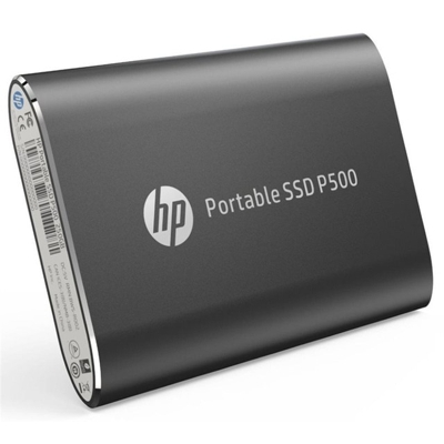 HP - Disco Duro Externo SSD P500, 250 GB, USB-C Negro