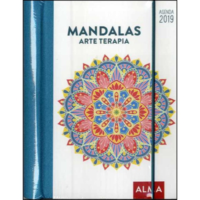 2019 agenda mandalas arte terapia
