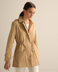 Tresor - Parka De Mujer Lisa Corta en oferta