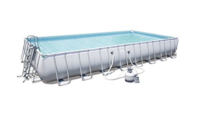 Bestway - Piscina Rectangular Power Steel 956 X 438 X 132 Cm
