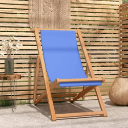 VidaXL Deck Chair Teak precio