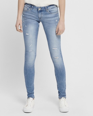 Only - Pantalón De Mujer Vaquero Pitillo