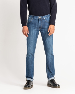 Lee - Vaquero De Hombre Regular En Color Azul Y Lavado