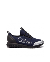 Consentimiento oveja Librería Calvin Klein Jeans - Zapatillas Deportivas De Hombre Calvin Klein De Color  Azul Con Logo CK Lateral, precio y características - Shoptize