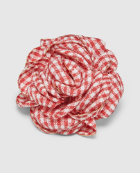 Siena - Pinza Con Estampado Vichy En Rojo precio