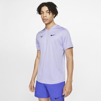 Rafa Challenger Camiseta de tenis de manga corta - Hombre - Morado