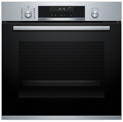 Bosch - Horno Pirolítico HBB578BS6 Con Carro Extraíble Cristal negro/inox en oferta
