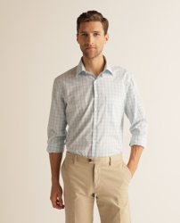 Rushmore - Camisa De Hombre Classic Verde en oferta