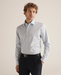 Rushmore - Camisa De Hombre Classic Celeste características