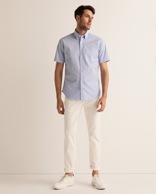 Rushmore - Camisa De Hombre Classic Azul