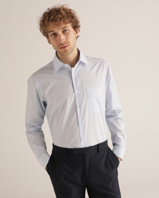 Rushmore - Camisa De Hombre Classic Azul